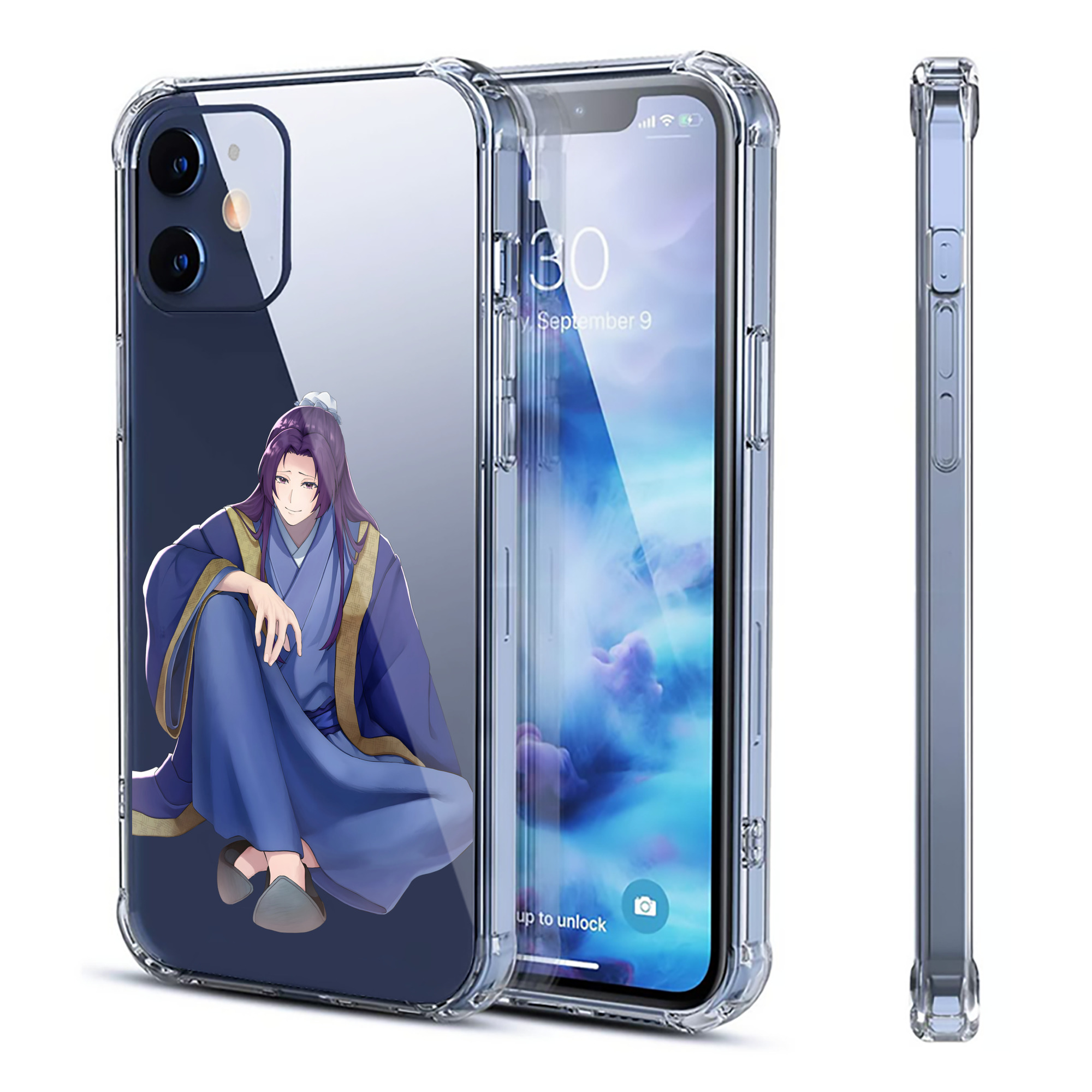 （画像用） 薬屋のひとりごと The Apothecary Diaries 【iPhone 12シリーズ対応】透明スマホケース（クリアソフトケース）